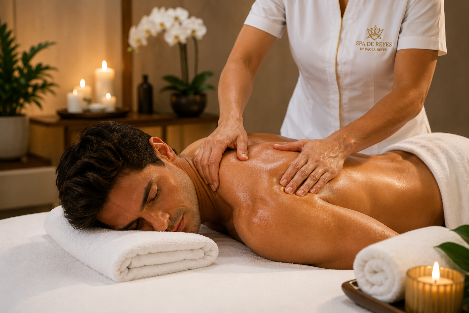 Masaje Deportivo en Spa de Reyes