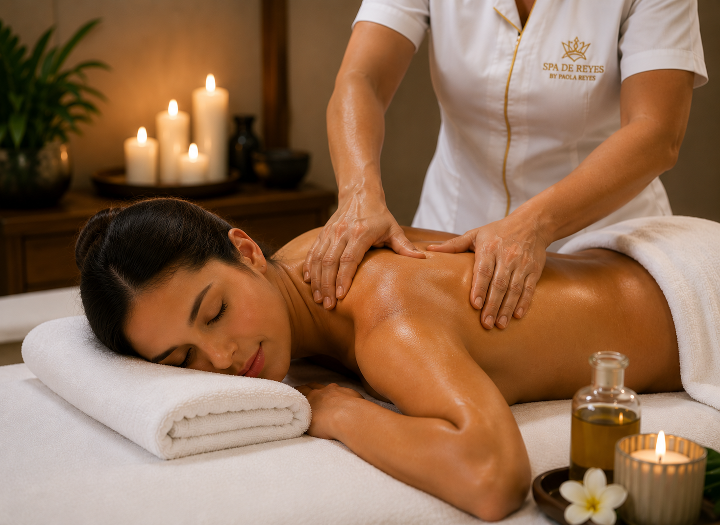Masaje Profundo en Spa de Reyes
